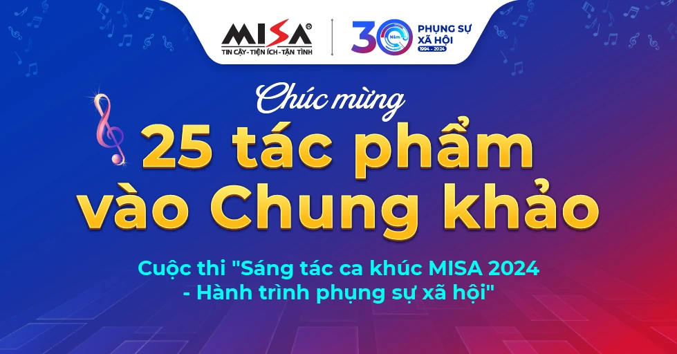 Chúc mừng top 25 vào chung khảo